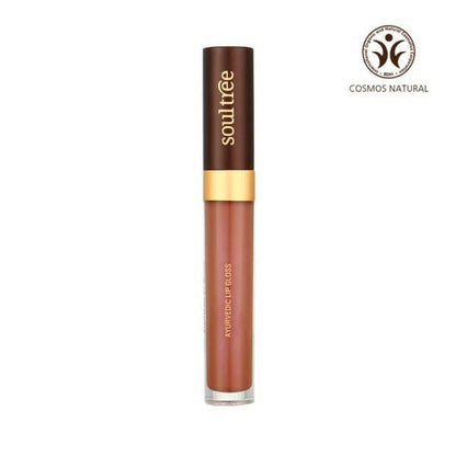 Soultree Ayurvedic Lip Gloss - Coral Pink