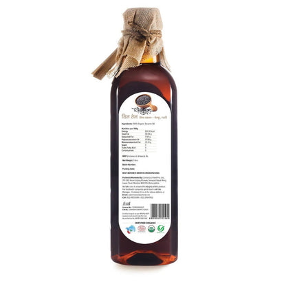 Conscious Food Organic Cold Pressed Sesame Oil