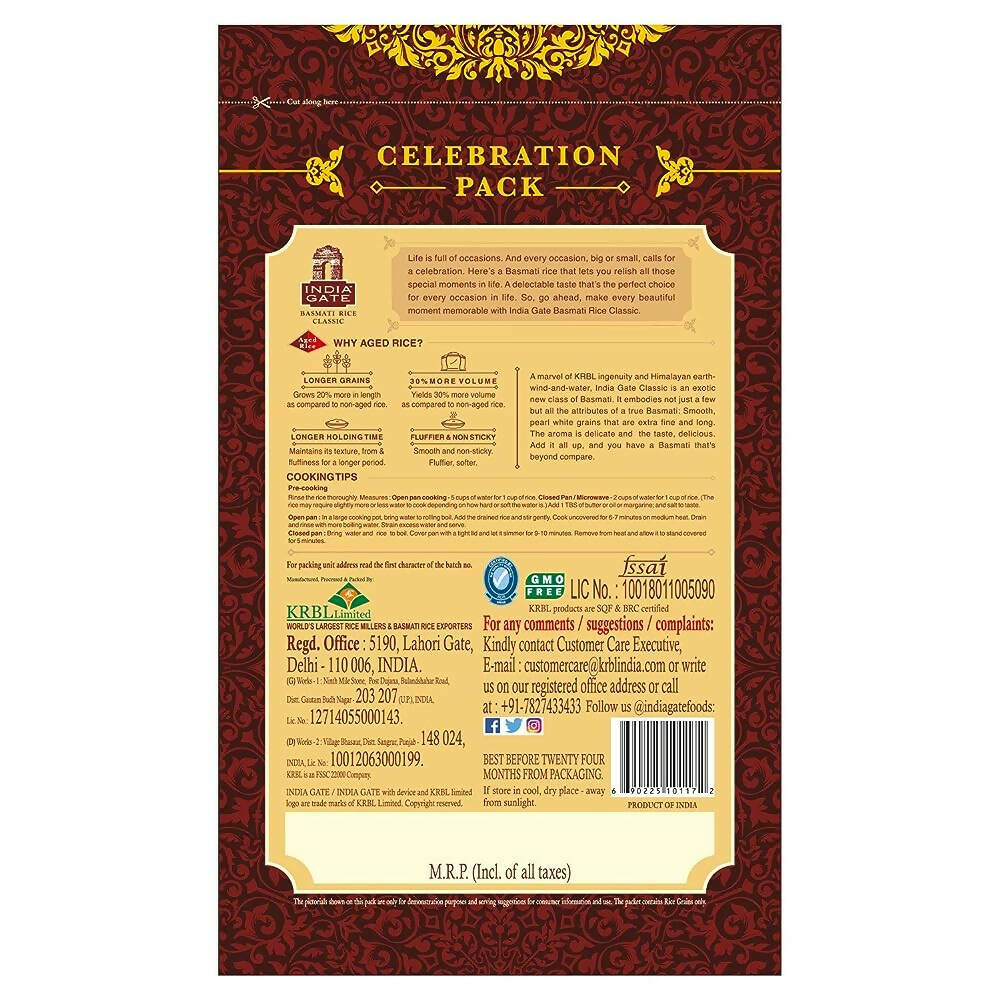 India Gate Basmati Rice Classic