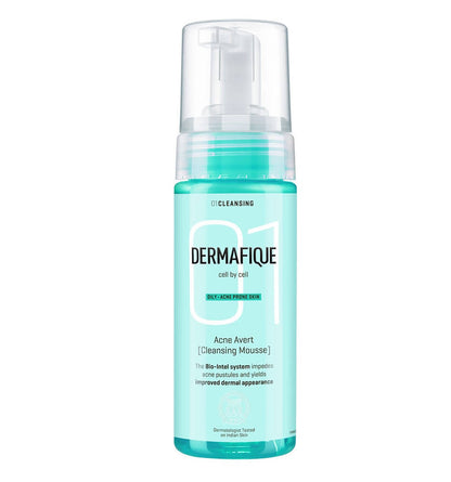 Dermafique Acne Avert Cleansing Mousse Foaming Face wash