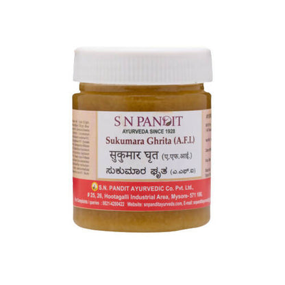 S N Pandit Ayurveda Sukumara Ghrita