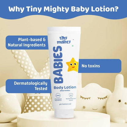 Tiny Mighty Baby Body Wash And Body Lotion Combo