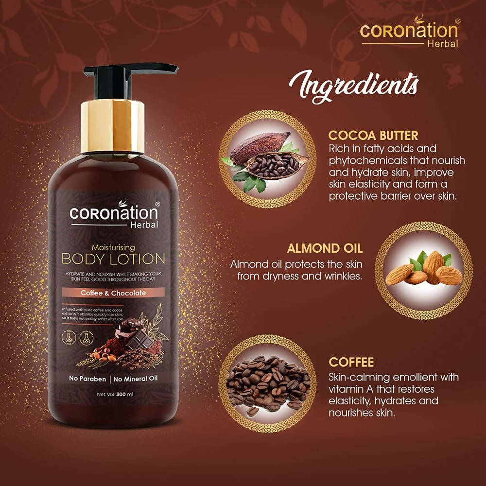 Coronation Herbal Coffee & Chocolate Moisturising Body Lotion