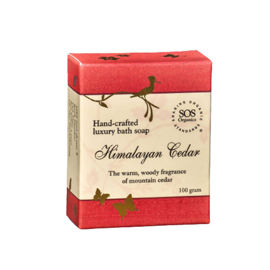 SOS Organics Himalayan Cedar Luxury Bath Soap - BUDEN