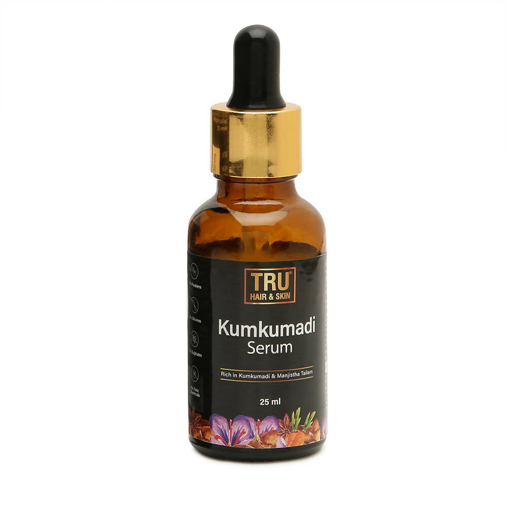 Tru Hair & Skin Kumkumadi & Niacinamide Serum - BUDNE