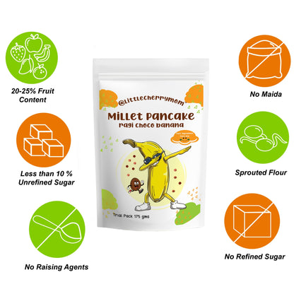 Littlecherrymom Pancake Mix Ragi Choco Banana