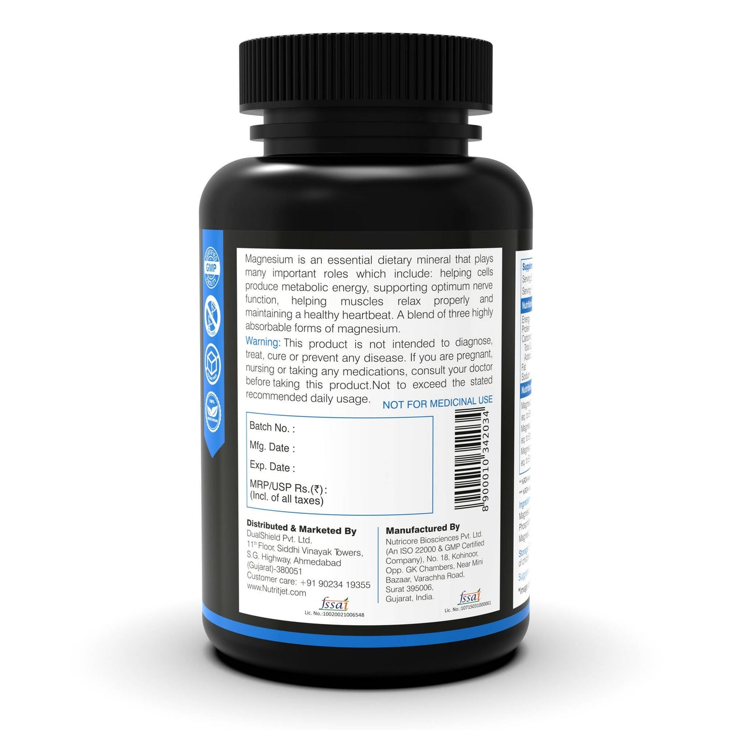 NutritJet Magnesium Complex Tablets