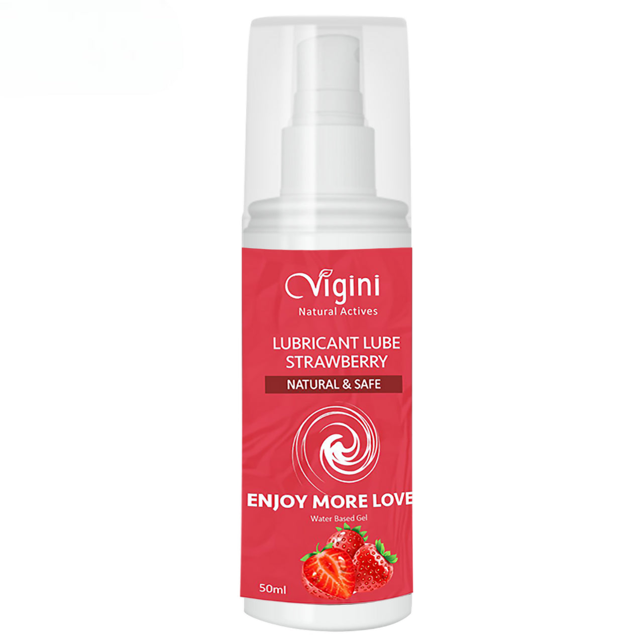 Vigini Intimate Strawberry Lubricant Personal Lube Water Based Gel - usa canada australia