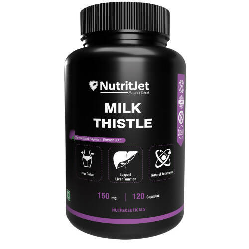 NutritJet Milk Thistle Veg Capsules - BUDEN