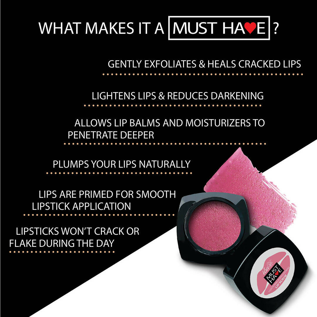 Iba Must Have Lightening & Brightening Lip Scrub