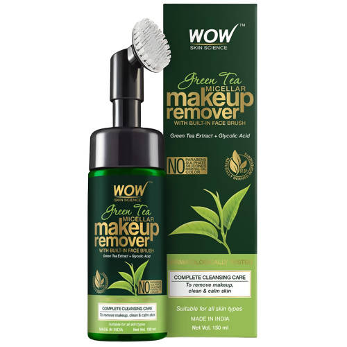 Wow Skin Science Green Tea Makeup Remover - BUDEN