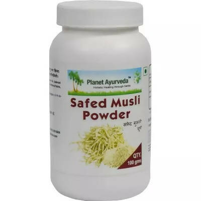 Planet Ayurveda Safed Musli Powder - BUDEN