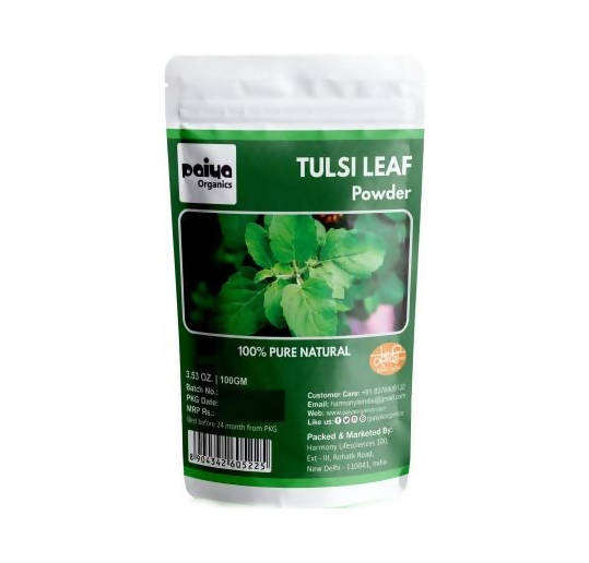 Paiya Organics Tulsi Leaf Powder - Distacart