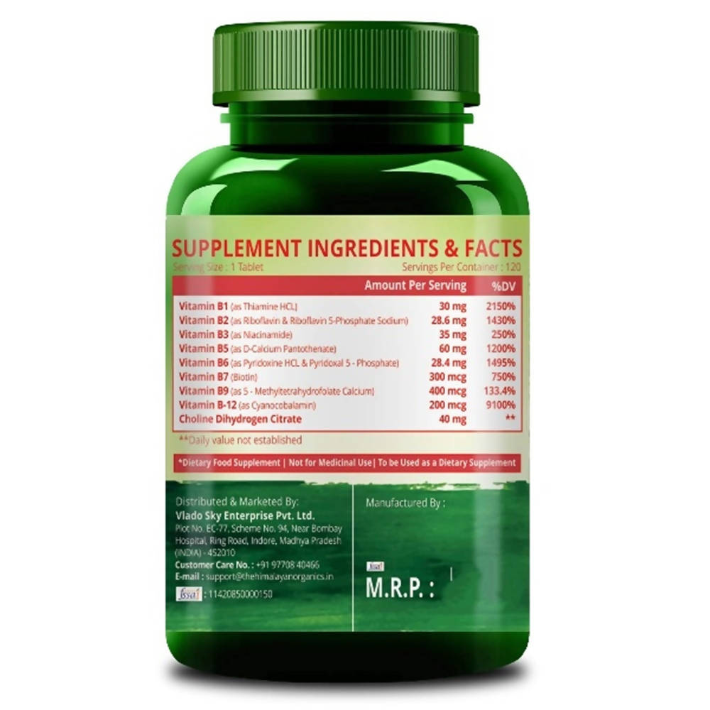 Himalayan Organics B- Complex Tablets