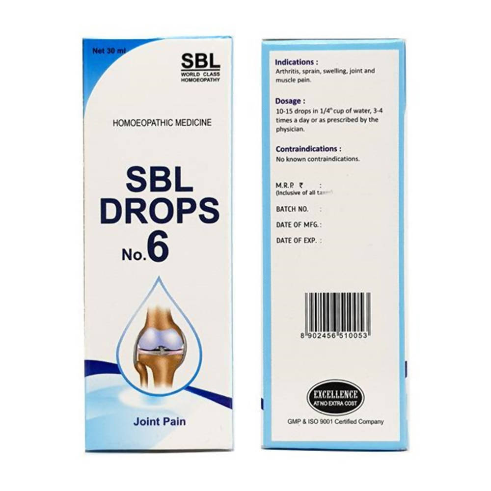SBL Homeopathy Drops No.6