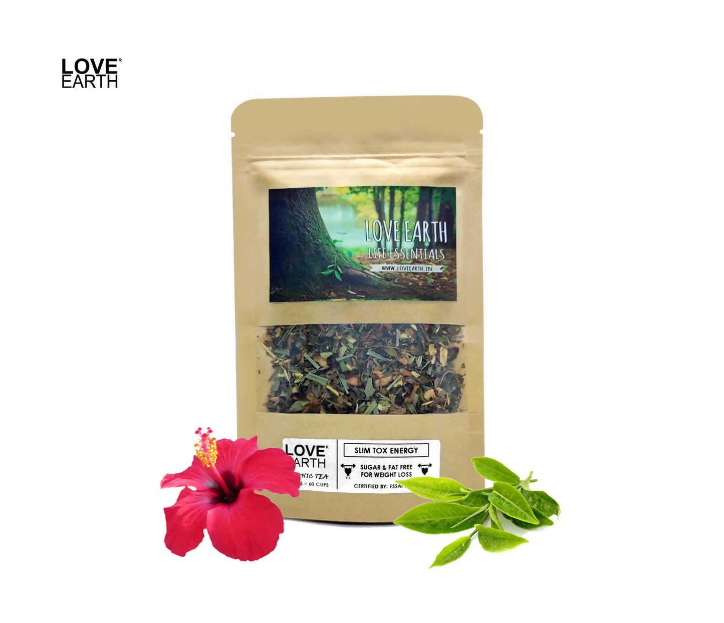 Love Earth Life Essentials Organic tea (Slim Tox Energy)