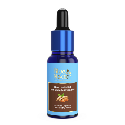 Blue Nectar Nabhi Oil With Pure Ghee & Almond Oil