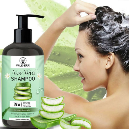 Wildera Natural Aloevera Herbal Hair Cleanser/Shampoo