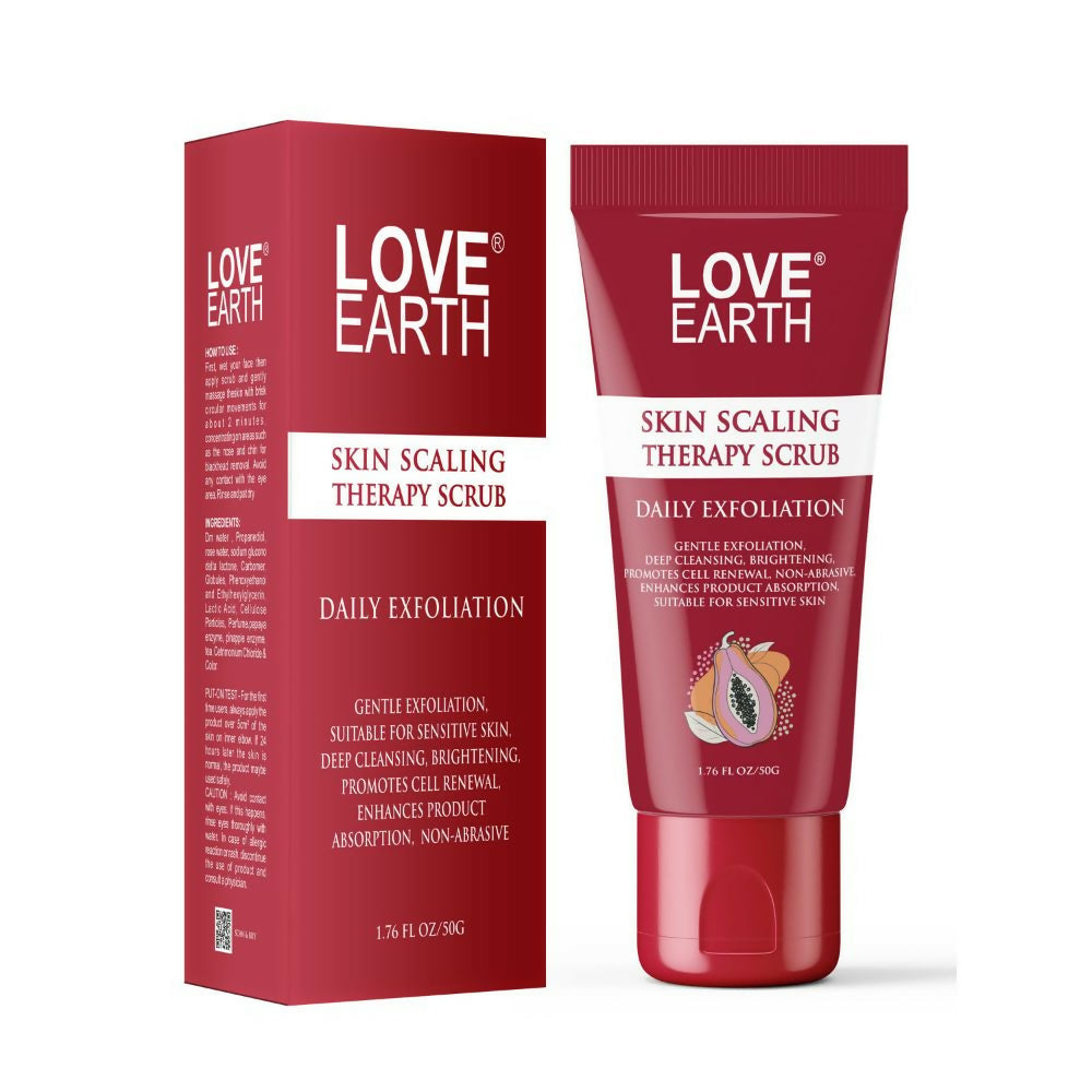 Love Earth Skin Scaling Therapy Scrub Daily Exfoliation