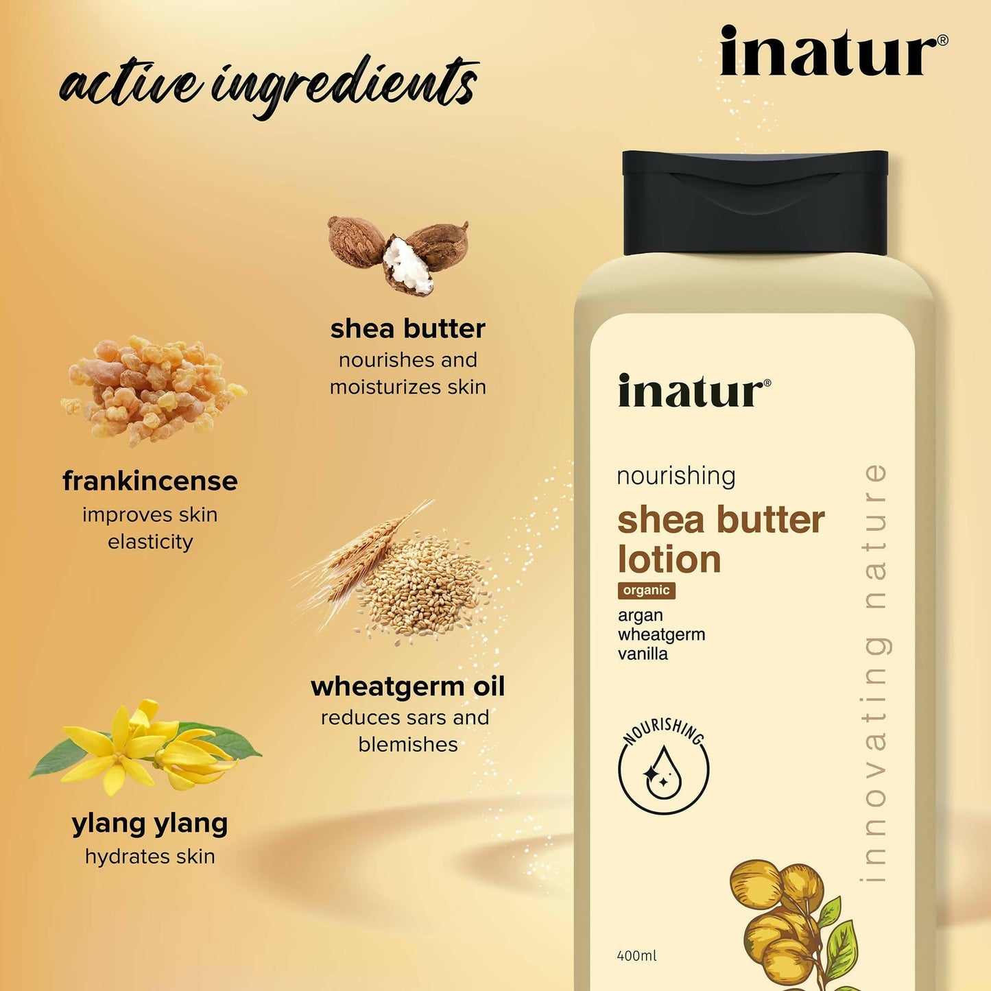 Inatur Shea Butter Body Lotion