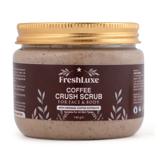 FreshLuxe Coffee Crush Body & Face Scrub
