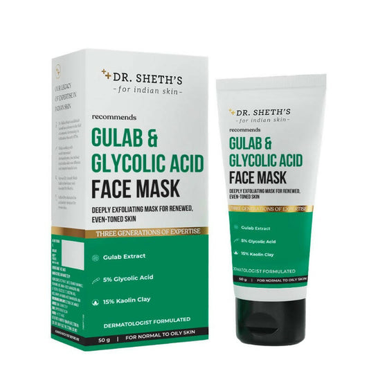 Dr. Sheth's Gulab & Glycolic Acid Face Mask -  USA 