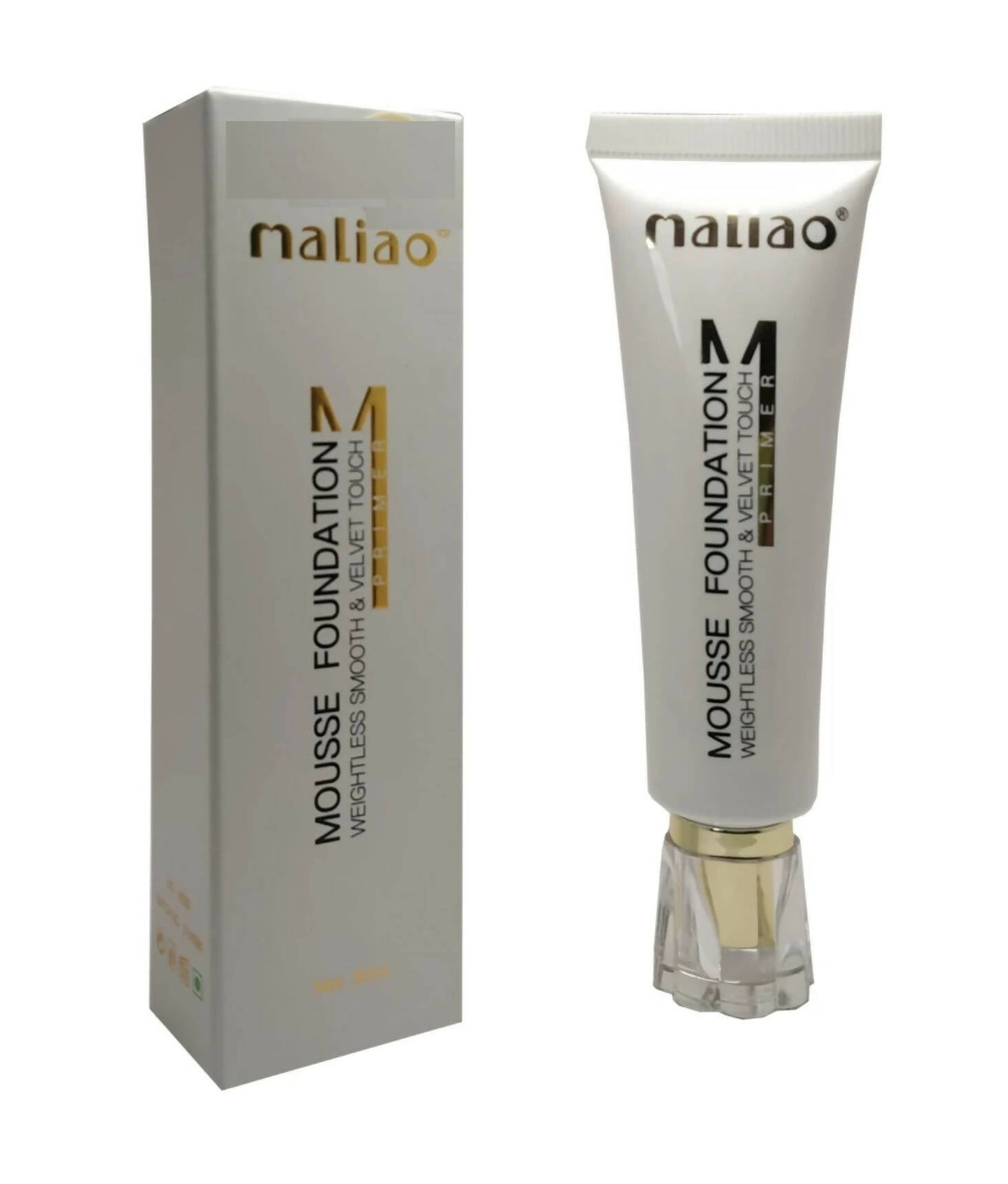 Maliao Primer Weightless Smooth & Velvet Touch Mousse Foundation