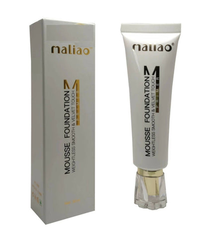 Maliao Primer Weightless Smooth & Velvet Touch Mousse Foundation