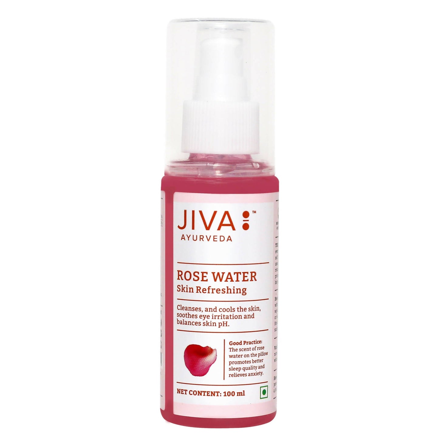 Jiva Ayurveda Rose Water Plain