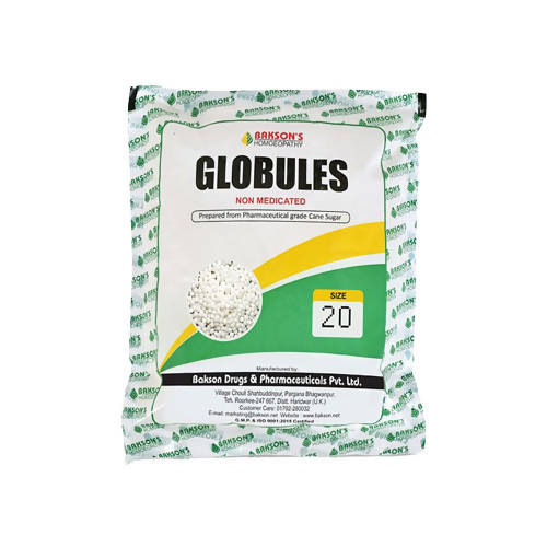 Bakson's Homeopathy 20 Globules -  USA 