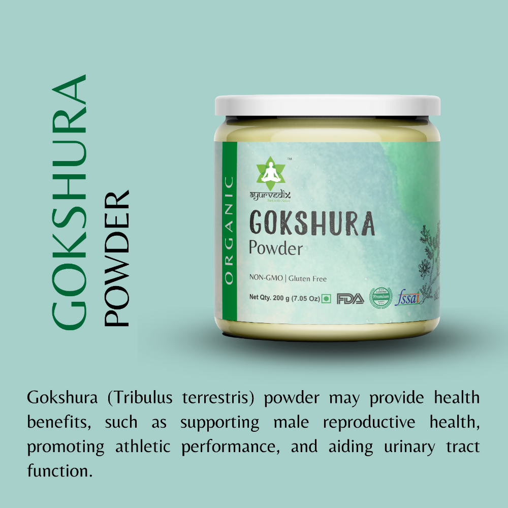 Ayurvedix Organic Gokshura Powder