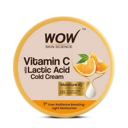 Wow Skin Science Vitamin C With Lactic Acid Cold Cream