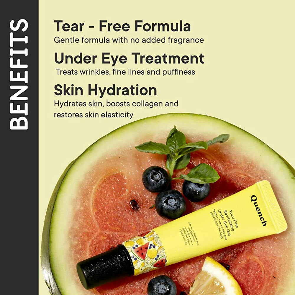 Quench Botanics Yuzu Fine Revitalizing Under Eye Gel