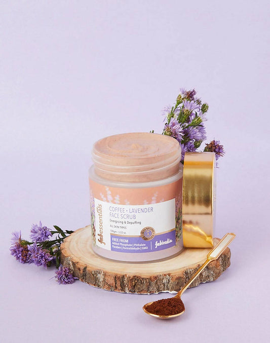 Fabessentials Coffee Lavender Face Scrub