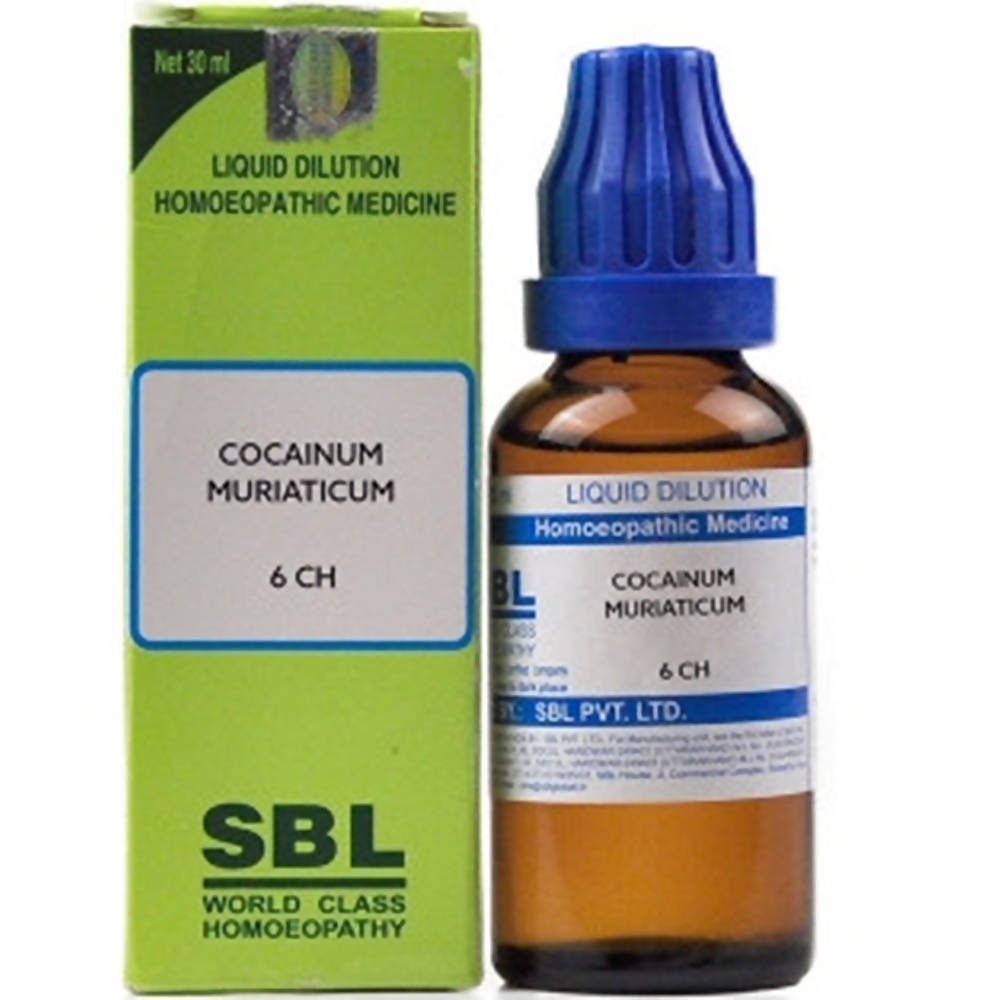 SBL Homeopathy Cocainum Muriaticum Dilution 6 CH