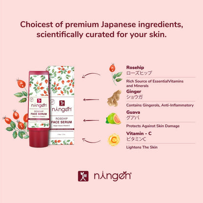 Ningen Rosehip Face Serum