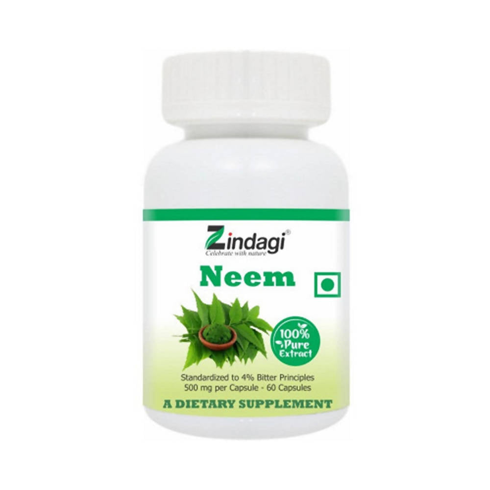 Zindagi 100% Neem Extract Capsules - BUDEN