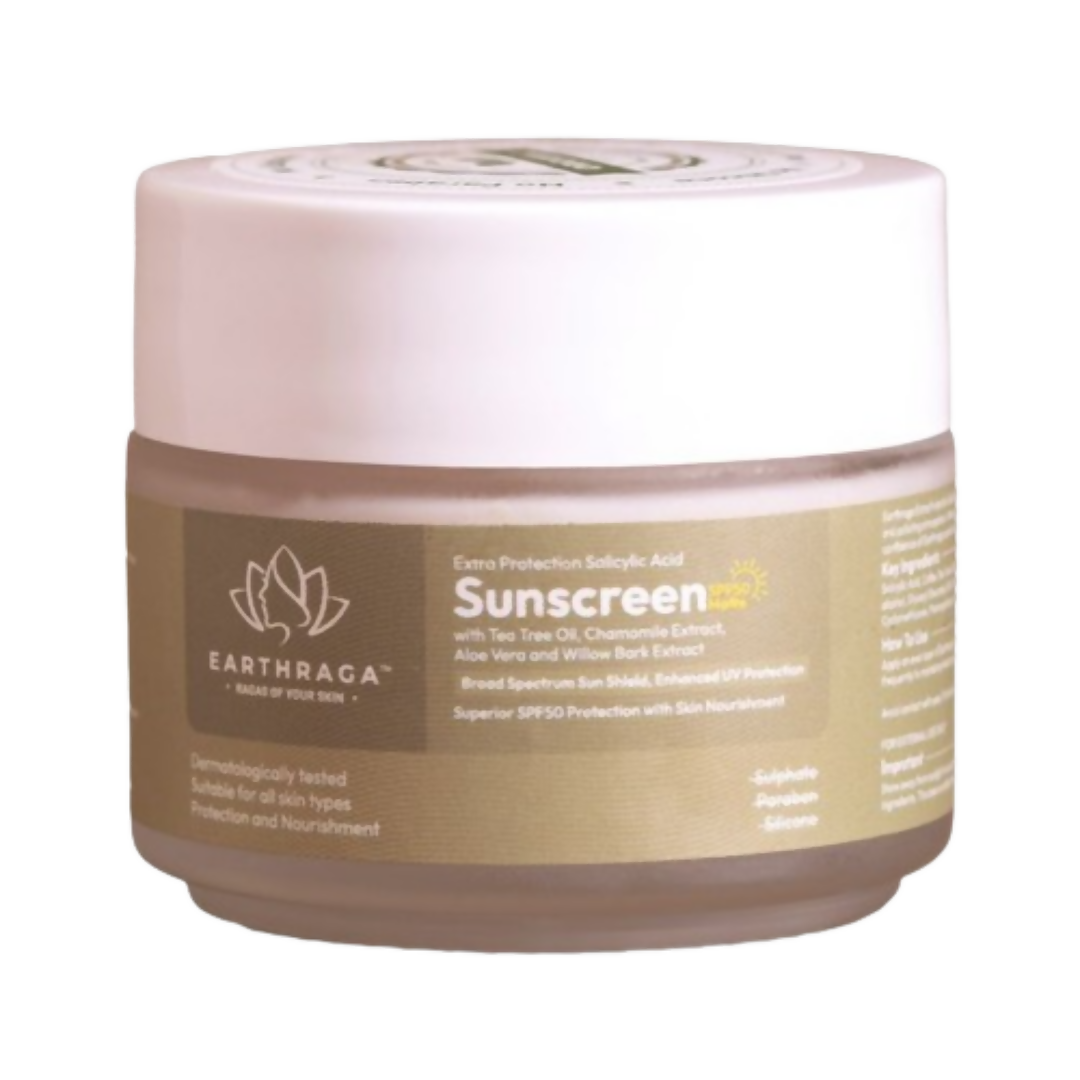 Earthraga Salicylic Acid Matte Sunscreen SPF 50