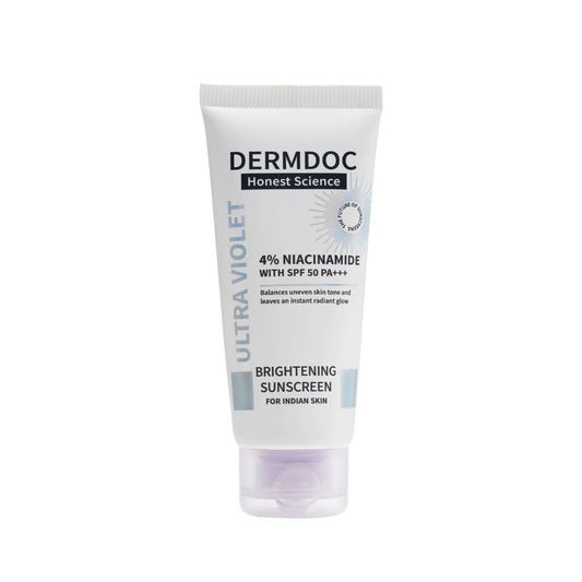 Dermdoc 4% Niacinamide With Spf 50 Pa +++ Brightening Sunscreen