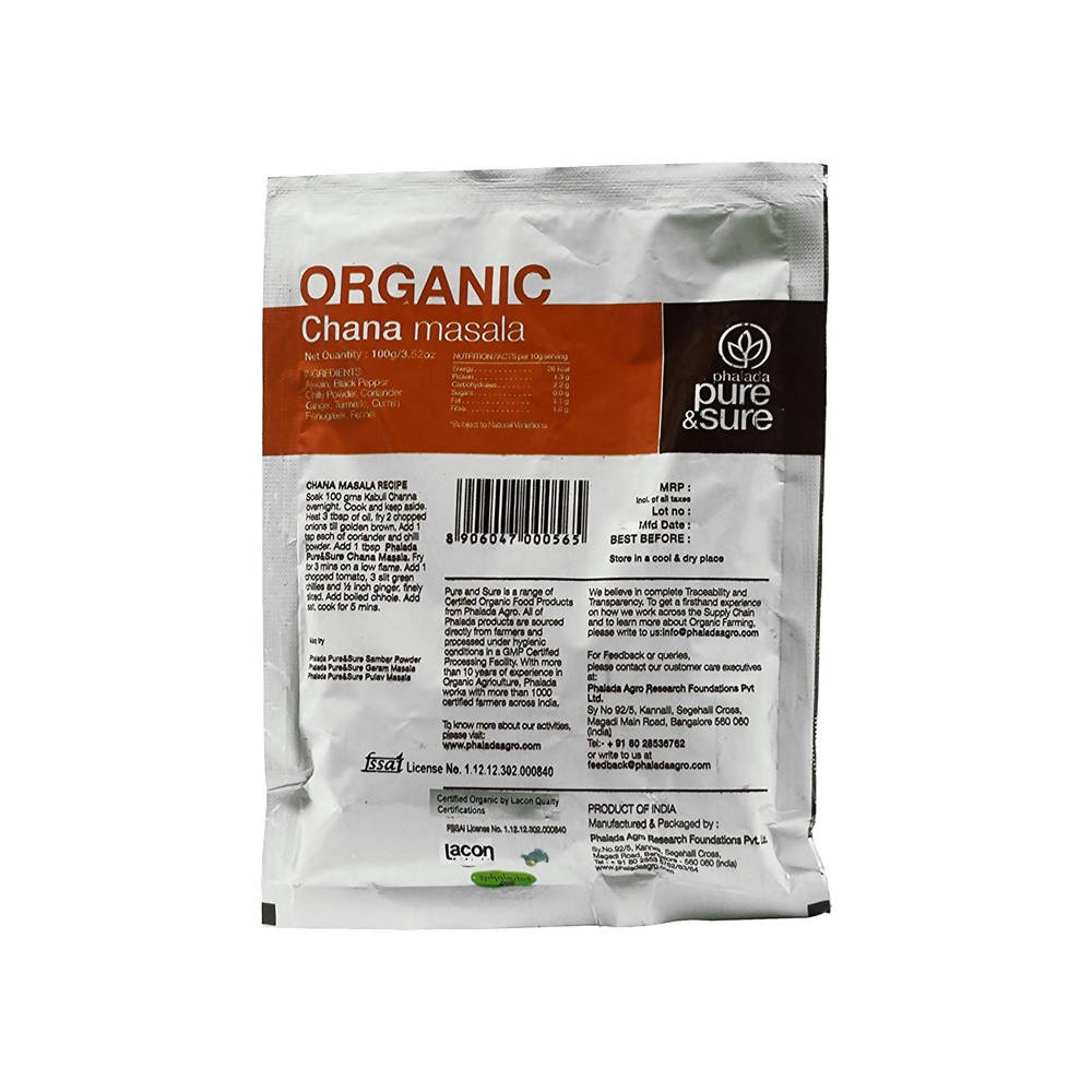 Pure & Sure Organic Chana Masala
