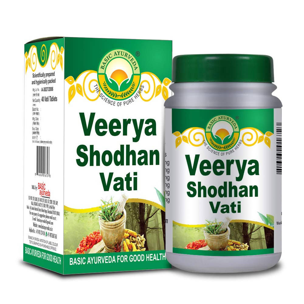 Basic Ayurveda Veerya Shodhan Vati