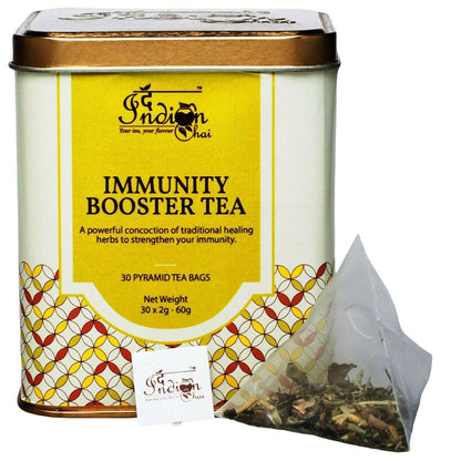 The Indian Chai - Immunity Booster Tea 30 Pyramid Tea Bags