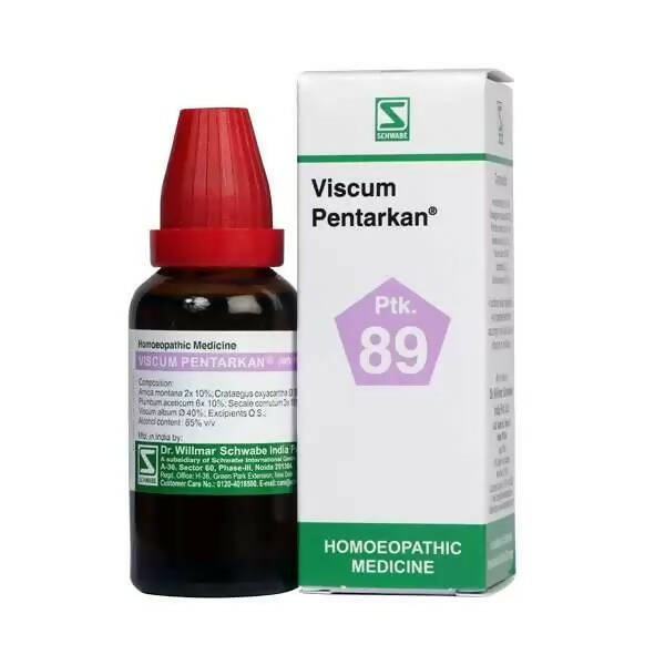 Dr. Willmar Schwabe India Viscum Pentarkan Ptk 89 Drops