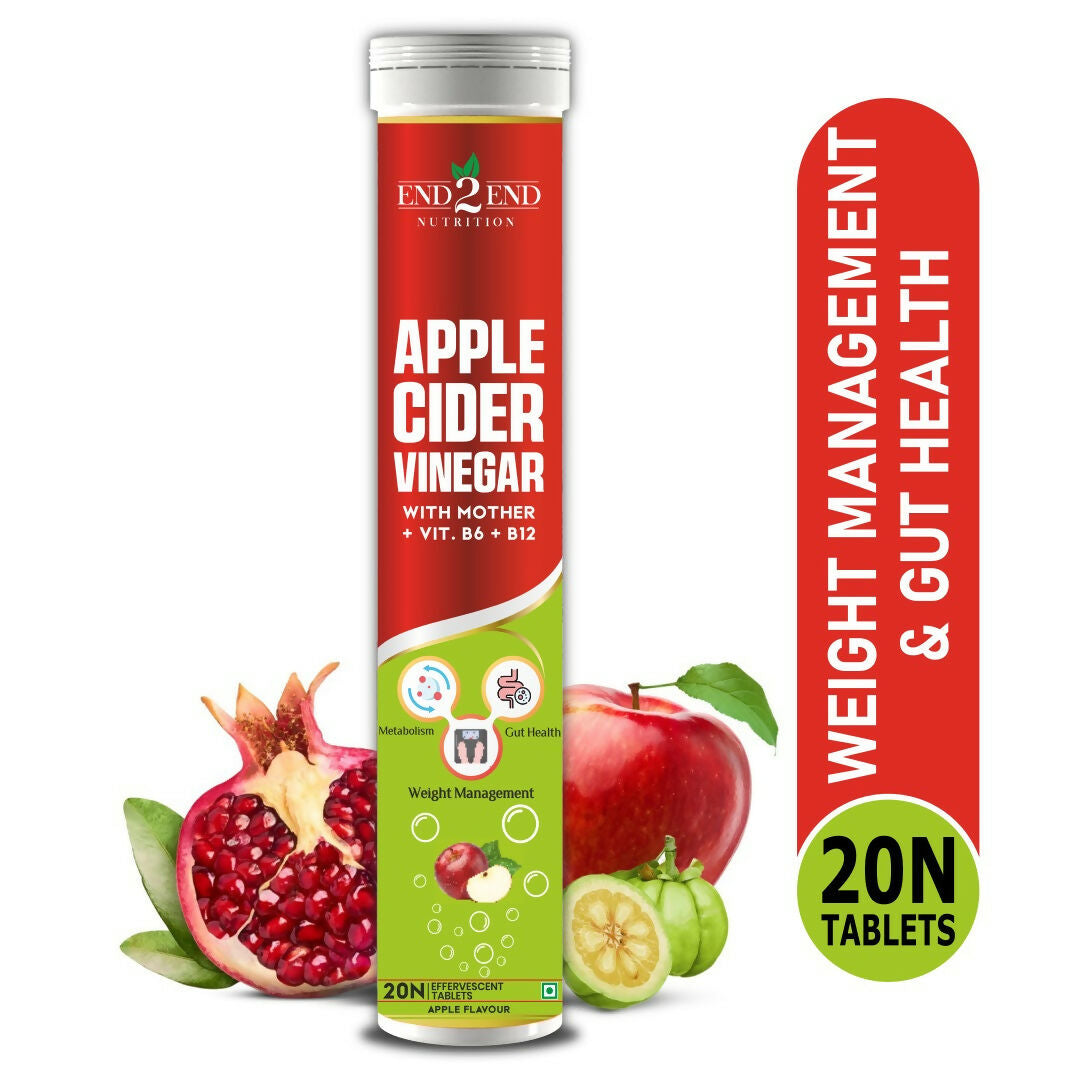 End2End Nutrition Apple Cider Vinegar Tablets