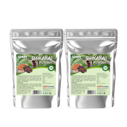 Syndy Pharma Shikakai Powder for Hair Care - Distacart