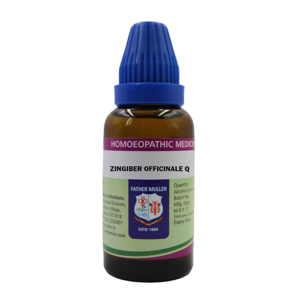 Father Muller Zingiber Officinale Mother Tincture Q