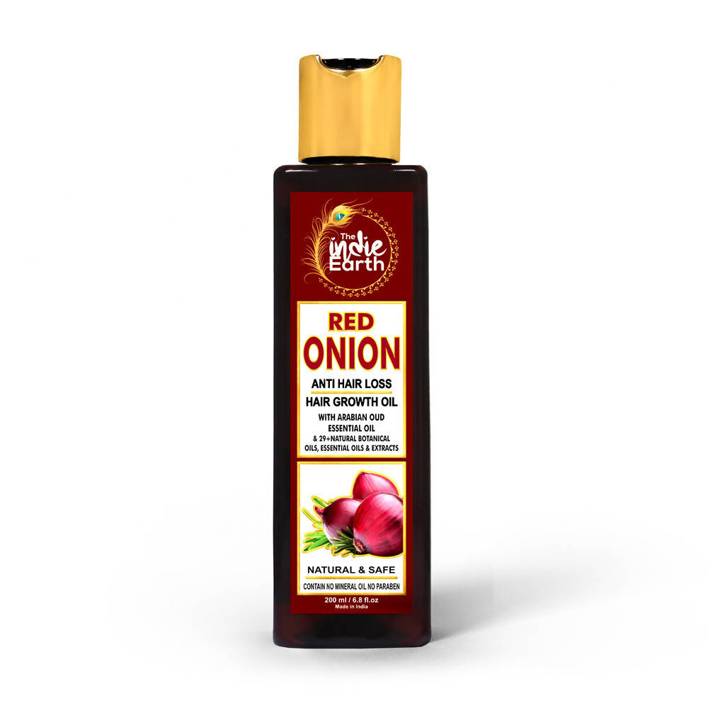 The Indie Earth Red Onion Hair Growth Oil