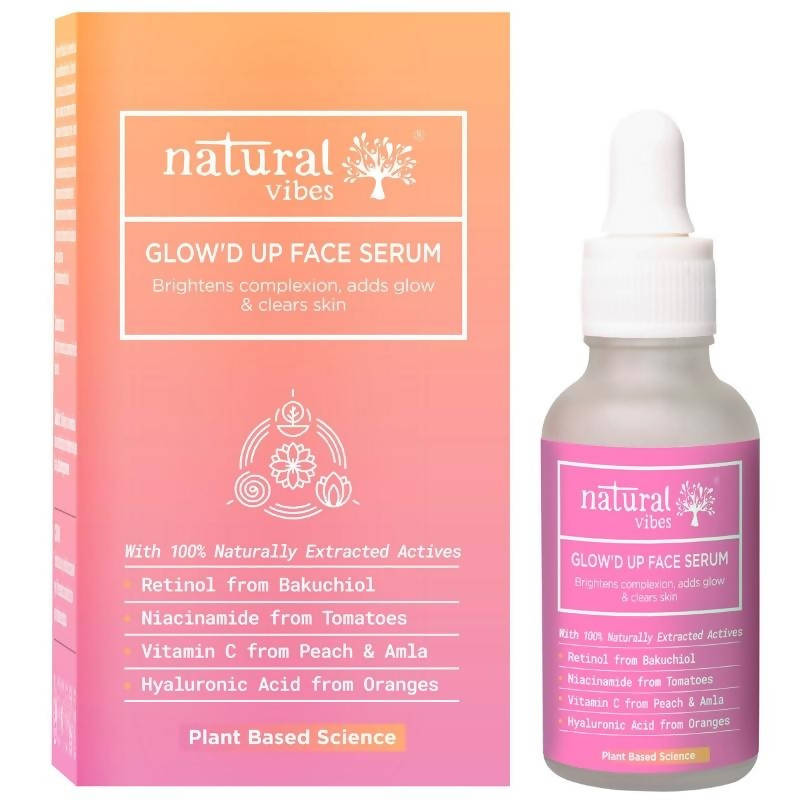 Natural Vibes Glow'd Up Face Serum