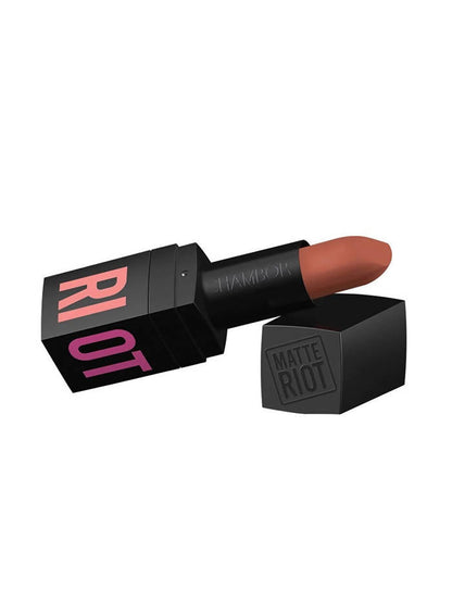 Chambor Beige Matte Riot Bergamot Orange Lipstick 281