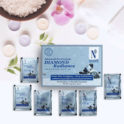 NutriGlow NATURAL'S Advanced Pro Formula Diamond Radiance Facial Kit